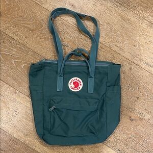 Fjallraven Kanken Forest Green Tote